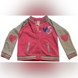 u-knit girls 5T button jacket with pockets